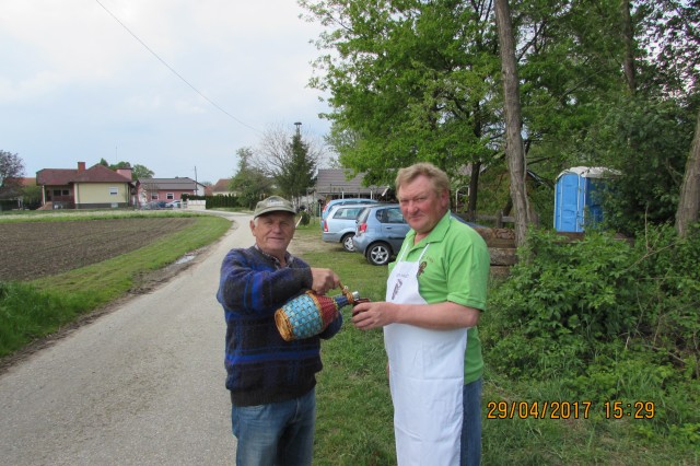 Setev koruze & postavitev majpuna 2017 - foto