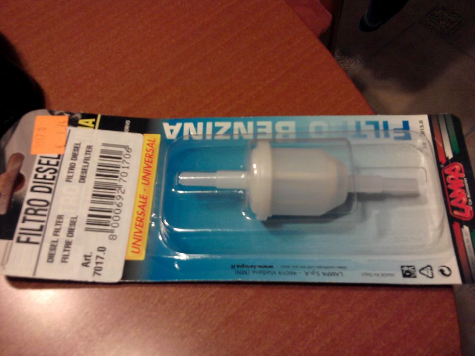 Dodatni filter za nafto - foto povečava