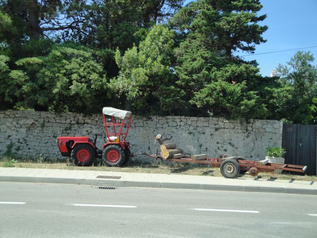 Traktorji iz otoka Cres, Lošinj - foto