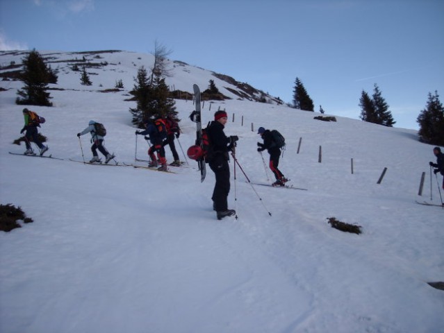 Greim 2474m -Austria skitour  23.2.2008 - foto