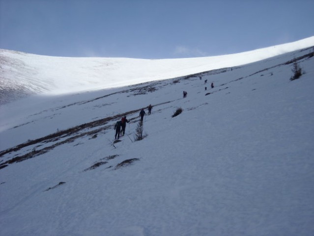 Greim 2474m -Austria skitour  23.2.2008 - foto