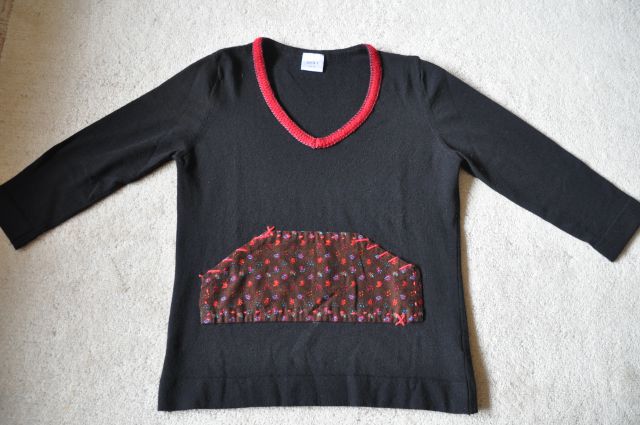 Next črn poseben pulover, pletenina, kot nov, 5 evr