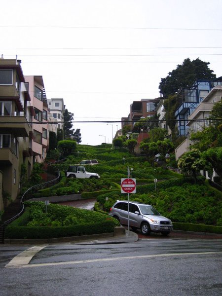 San Francisco, Lombard Street, najbolj zavita ulica na svetu