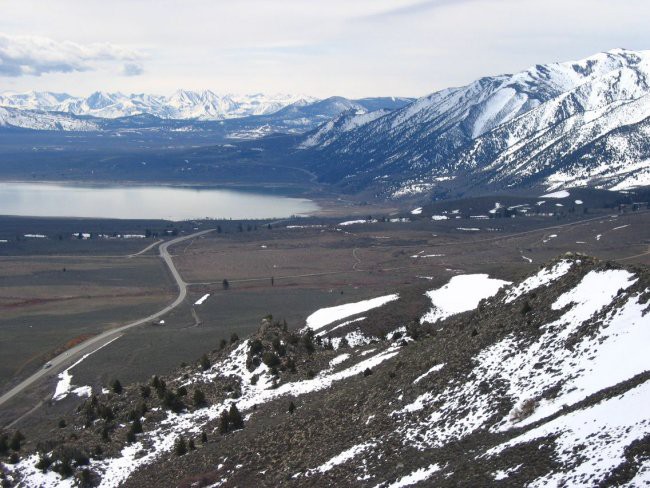 Nevada, proti Mono Lake