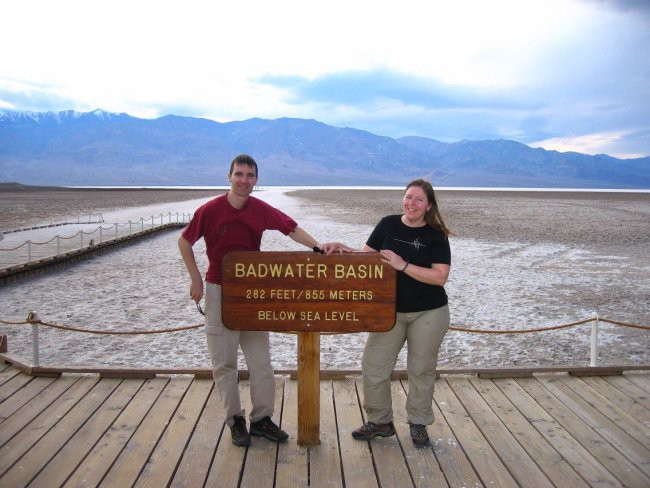 Dolina smrti ter najnižja točka v Ameriki