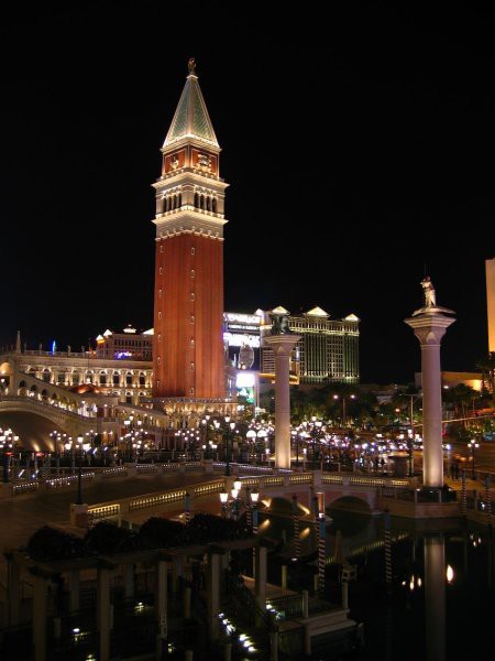 Las Vegas, Benetke ponoči
