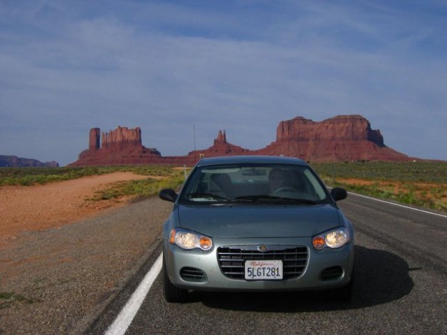 Monument Valley, reklama za ''najin' Chrysler