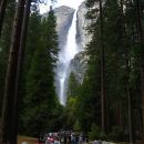 drugi najvišji slap na svetu - Yosemite Fall