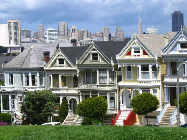 Viktorijanske hiške v San Franciscu