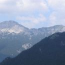 kalška gora in greben na drugi strani bistriške doline