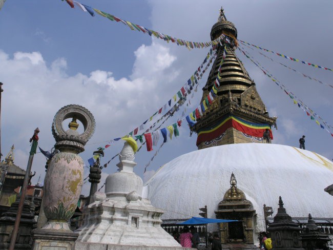 Nepal oktober 2006 -  Katmandu - foto povečava