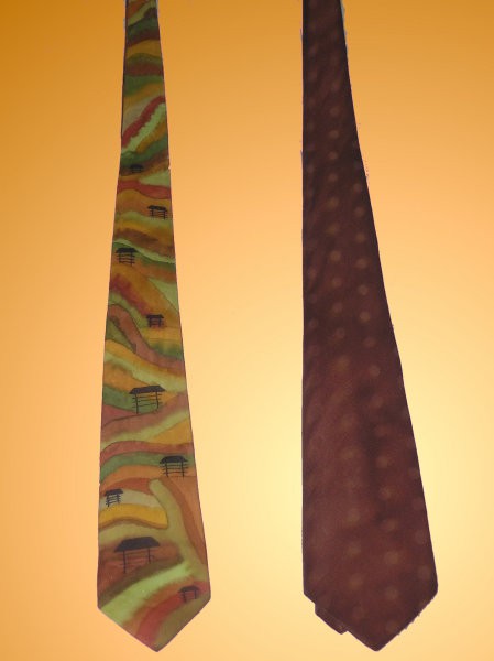 Svilene kravate - foto