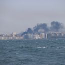 V Bariju vedno nekaj zažigajo ali pa imajo tako industrijo, ki izpušča dim kot da bi nekaj