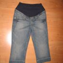PRODANO-H&M, tričetrt jeans hlače, velikost 38, nove