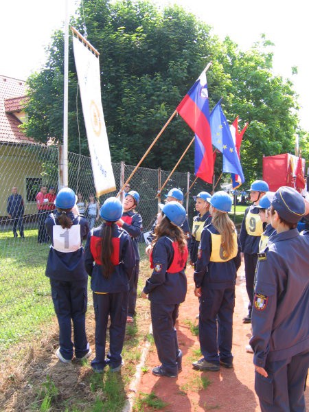 Srečanje gasilske mladine SLO in HRV - Kozje  - foto