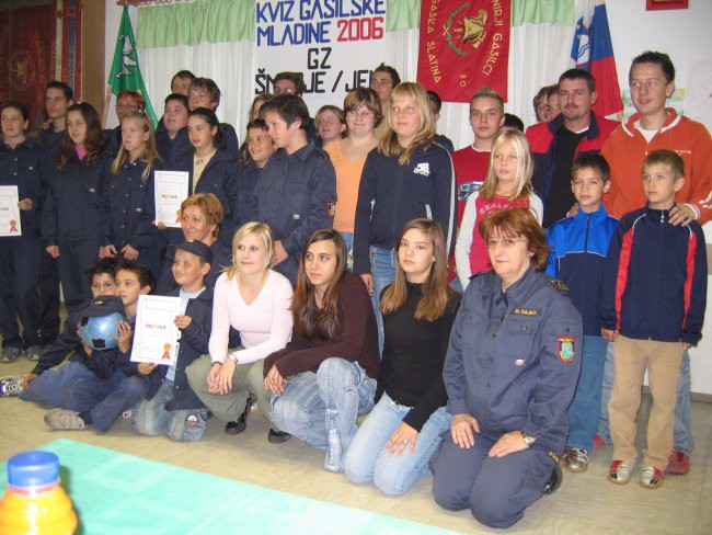 Kviz gasilske mladine 2006 - foto povečava