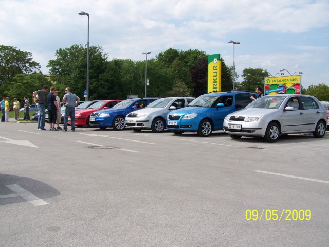 Škoda team srečanja 9.5.09 - foto