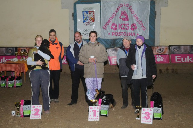 Božična agility tekma 20.12.2008 - foto