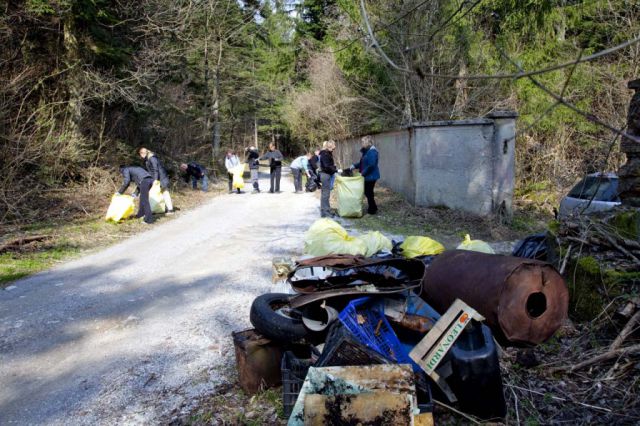 Čistilna akcija, 17.4.2010 - foto