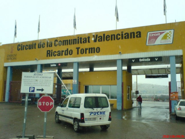 Dirkalisce Ricardo Tormo, Valencia, Spanija.