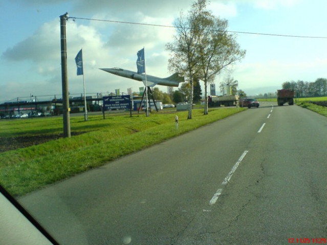 Vhod na eno manjse letalisce v nemciji.