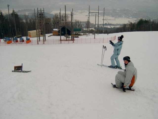 Na snegu - foto