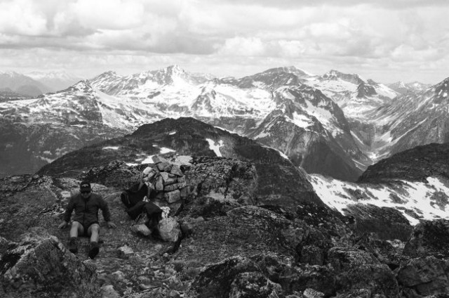 Tszil Mtn, Joffre lakes area 2004 - foto