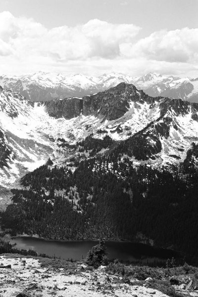 Tszil Mtn, Joffre lakes area 2004 - foto