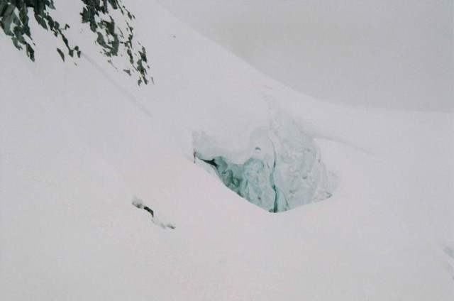 Wedgemount glacier maj 2005 - foto