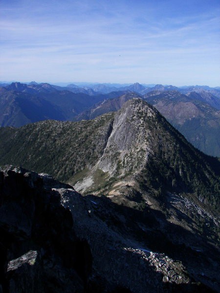 Mt. Webb from Mt. Macdonald