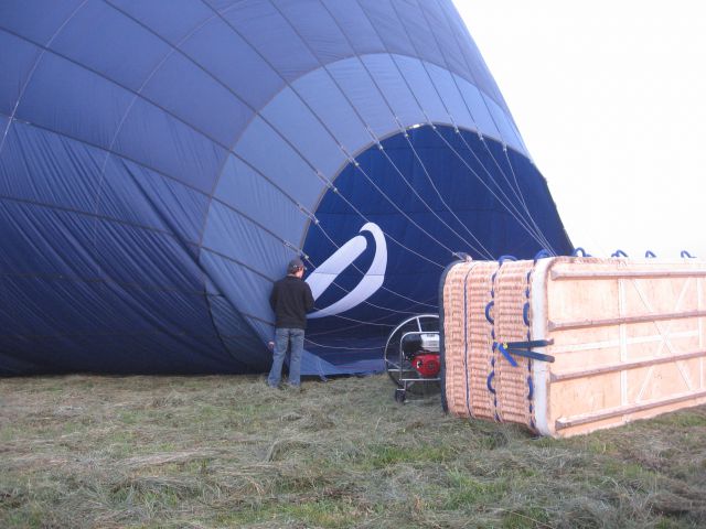 Polet z balonom - foto