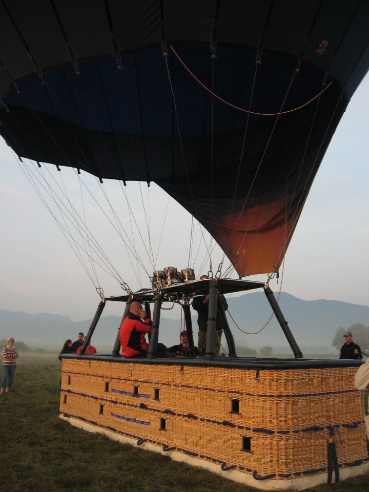 Polet z balonom - foto povečava