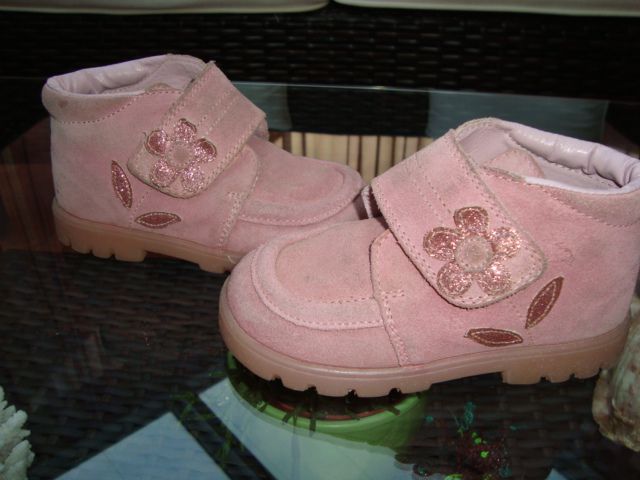 Chipmunks usnjeni čevlji za deklico, št.25 - foto