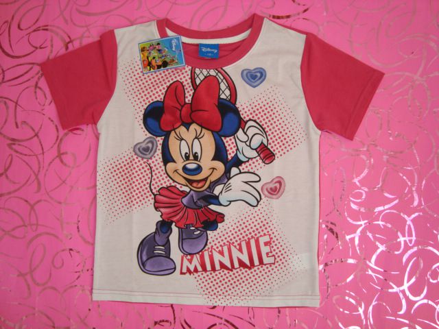 Nova Disney Minnie Miška majčka s kratkimi rokavi,št.110