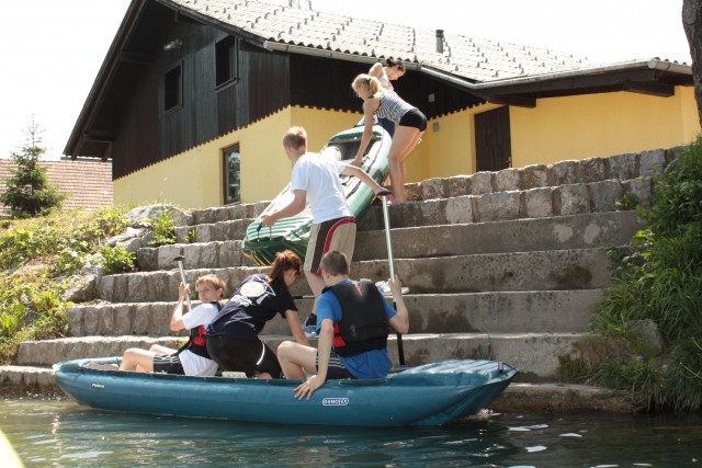 Veslanje sava - foto