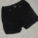 kratke hlače za deklico, dopodopo, črne, regulacija v pasu, 116, 4 eur