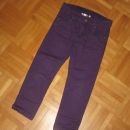 h&m dekliške hlače 110, vijolične, regulacija v pasu, 4 eur