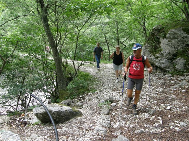 Pohod Javorca, izvir Tolminke 25.6.2012 - foto povečava