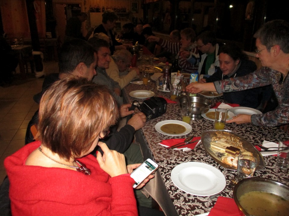 Novoletna večerja KZA Tolmin - Palukču15.12. - foto povečava
