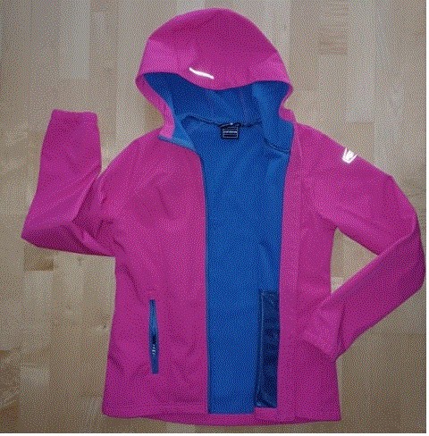 176 softshell Icepeak, kot nov. 7€.
