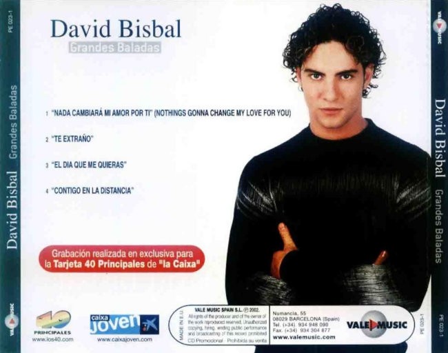 DAVID BISBAL - DAVID BISBAL  - foto povečava