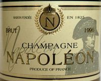 Šampanjec Napoleon - nalepka