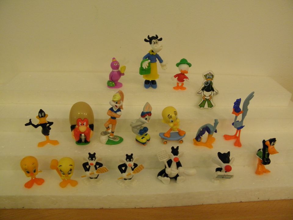 Kinder figurice - foto povečava