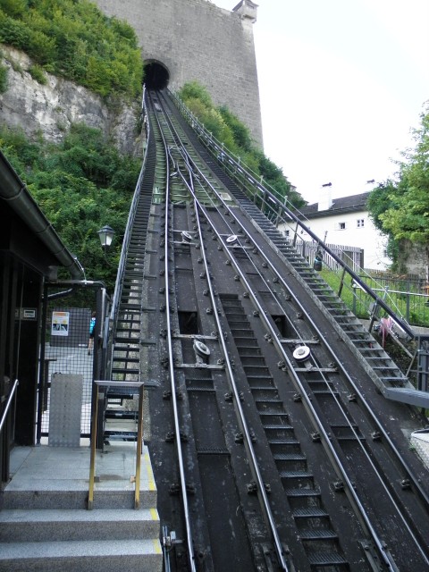 Salzburg - Vlaki, vlakci, gondola, vzpenjača - foto