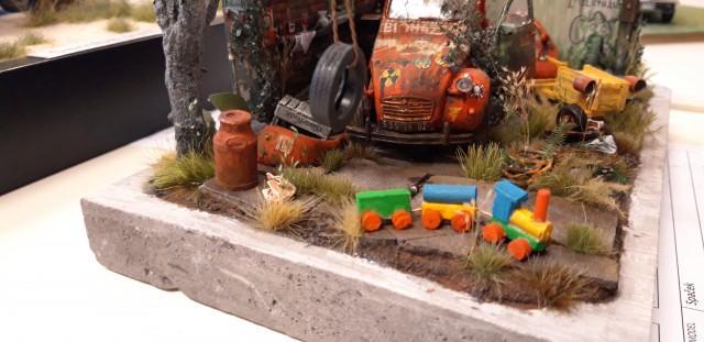 Razstava maket dioram...  - foto