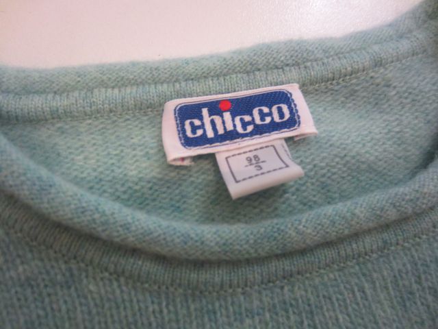 Chicco pulover, svetlo zelen, št. 98,  4€