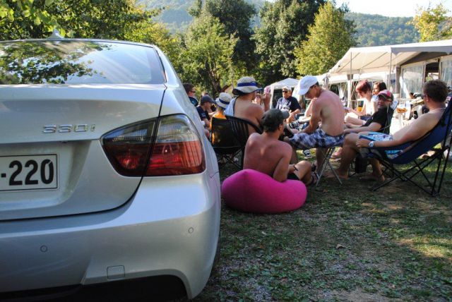 BMW Dolenjska - piknik na Kolpi 2012 - foto
