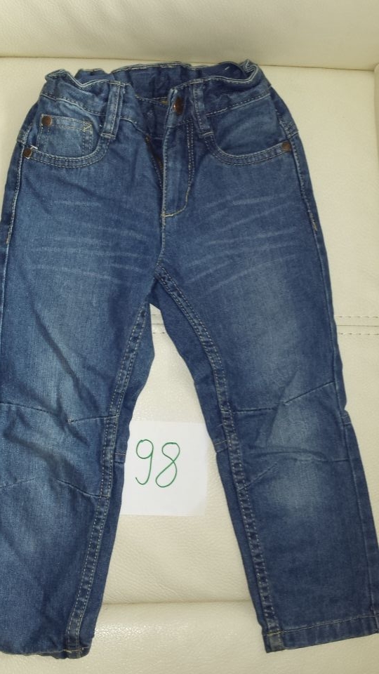 kavbojke, jeans hlače št. 98 2€