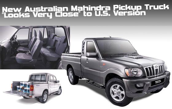 Mahindra-pickup - foto povečava