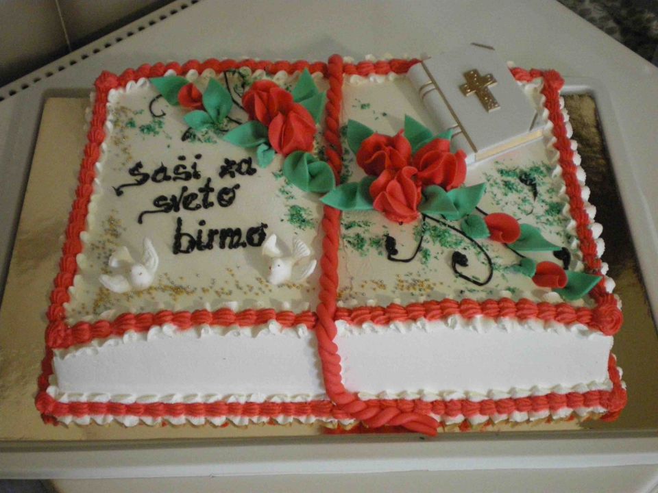Torte za krst,obhajilo in birmo - foto povečava